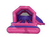 Combinato Scivolo Laterale Fucsia e Viola 4x5.5m