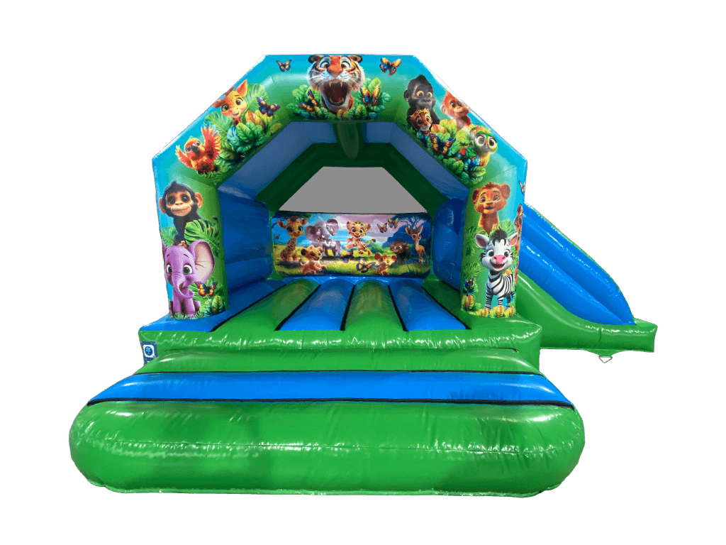 6m x 4m Jungle Side Slide Combi
