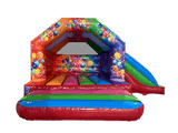Combinato Scivolo Laterale Party 6x4m Multicolore