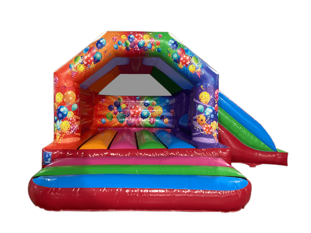 Combinato Scivolo Laterale Party 6x4m Multicolore