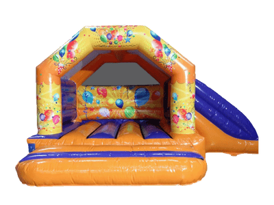 18x13ft Orangina & Purple Party Side Slide Combi