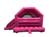 6m x 4m Combi Toboggan Latéral Princesse