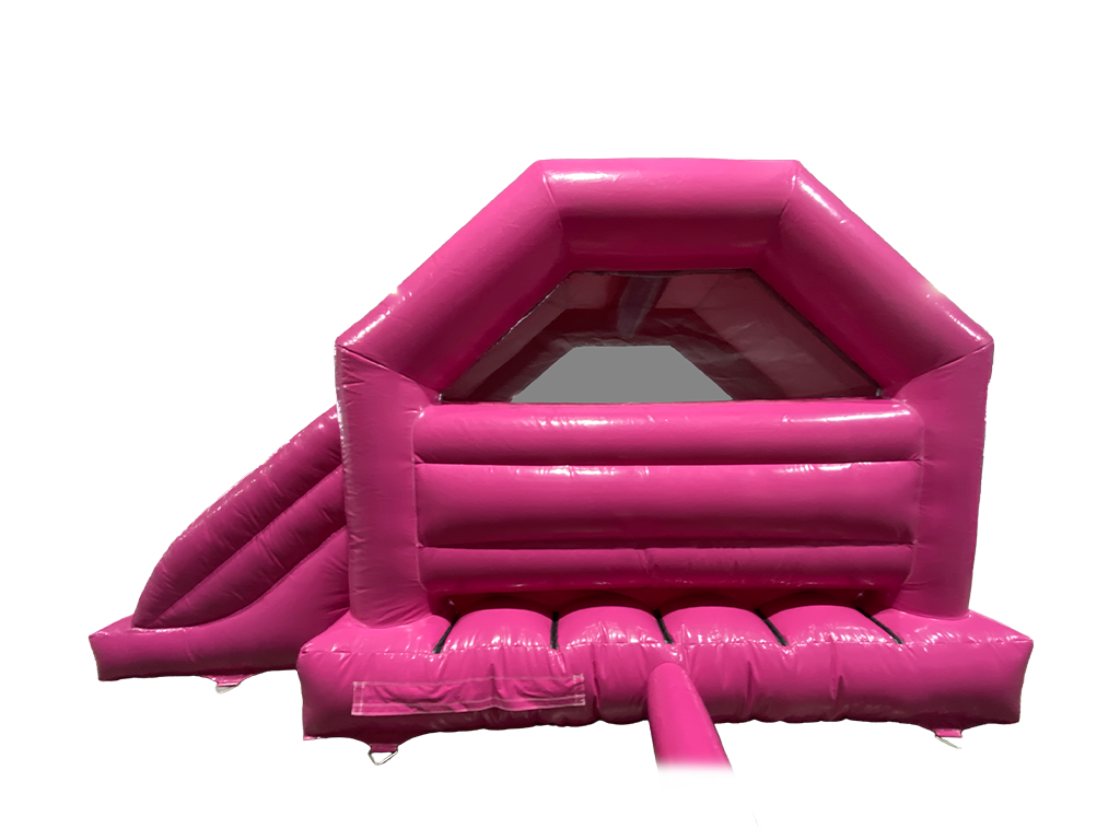 6m x 4m Combi Toboggan Latéral Princesse