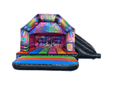 4x5.5m Multicoloured Disco Side Slide Combi - Disco Ready