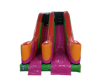 10ft Platform Multicoloured Disco Slide