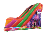 10ft Platform Multicoloured Disco Slide