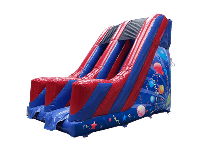 10ft Platform Blue & Red Party Garden Slide