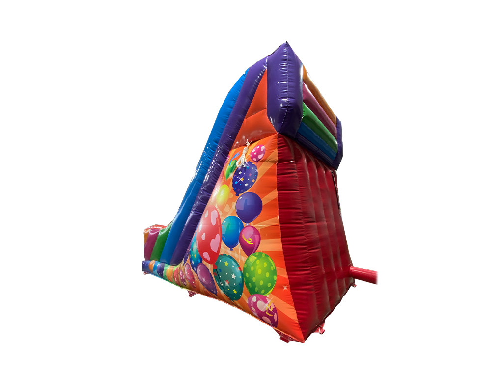 Tobogán de jardín multicolor con plataforma de 3m