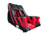 Tobogan Grădină Rush Platformă Roșu & Negru 3m