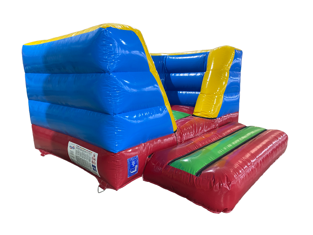 Saltător cu față în V multicolor 3,7x3,7m