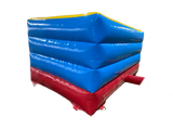 Saltător cu față în V multicolor 3,7x3,7m