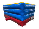 Saltător cu față în V multicolor 3,7x3,7m