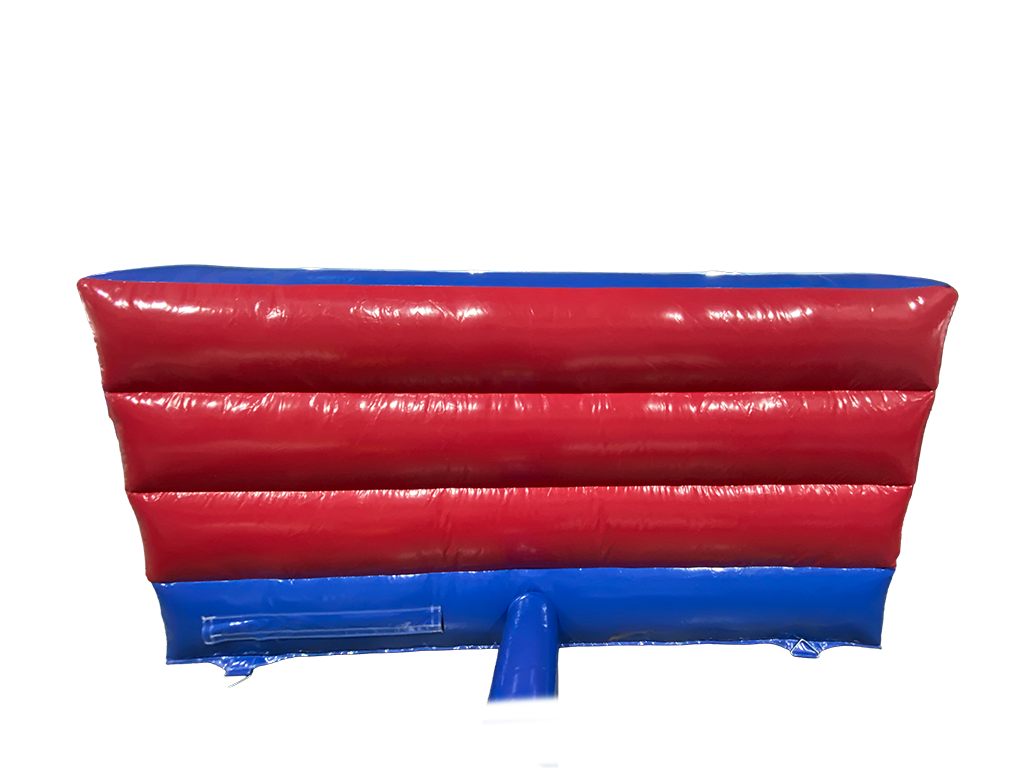 3,7 x 3,7 m Blau & Rot Party V-Front