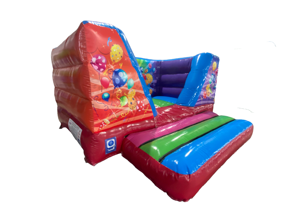Frontal en V Fiesta Multicolor 3.7x3.7 m