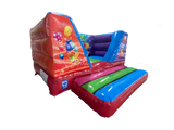 Frontal en V Fiesta Multicolor 3.7x3.7 m
