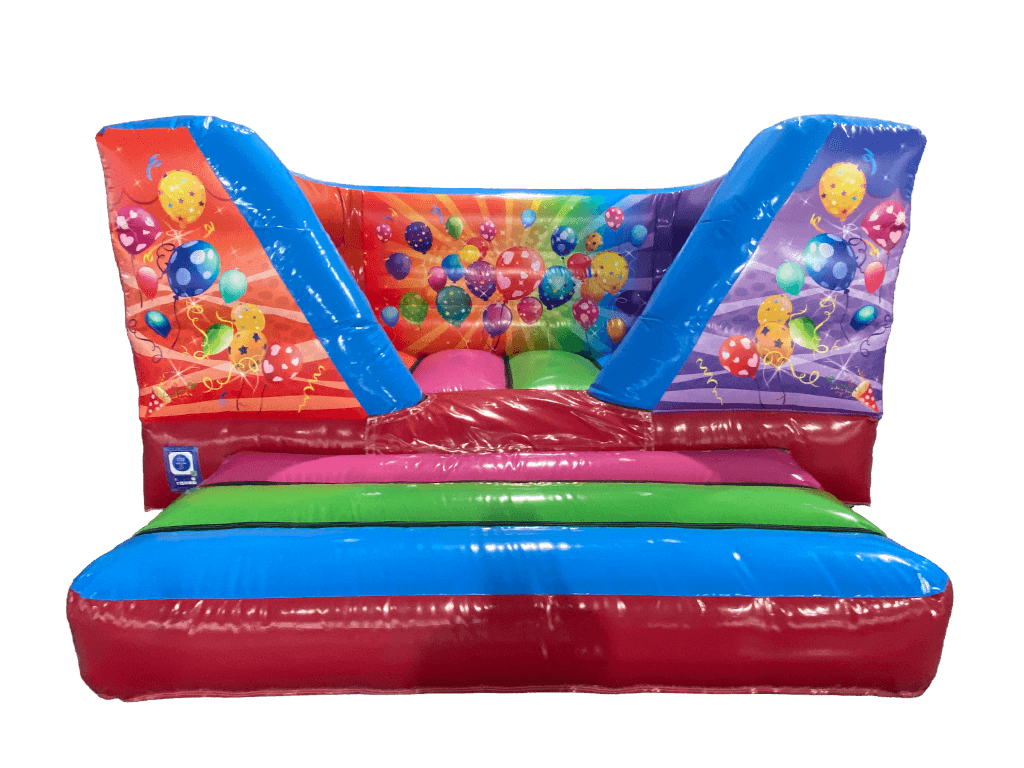 Frontal en V Fiesta Multicolor 3.7x3.7 m