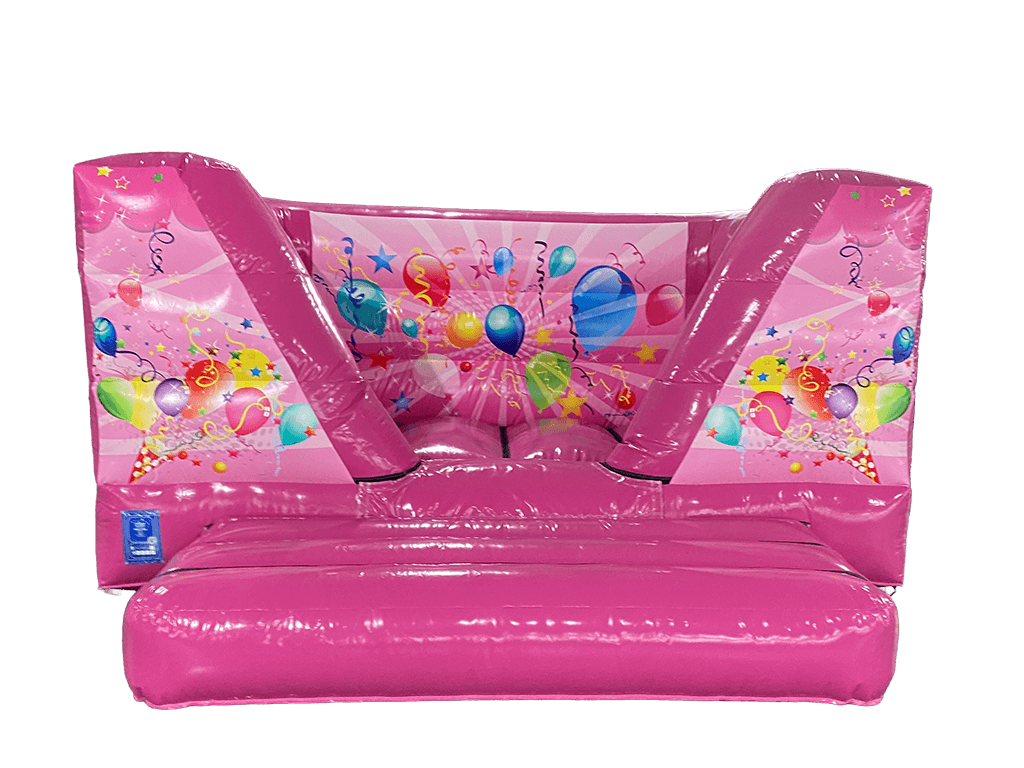 Frontal en V Fiesta Rosa 3.7x3.7 m