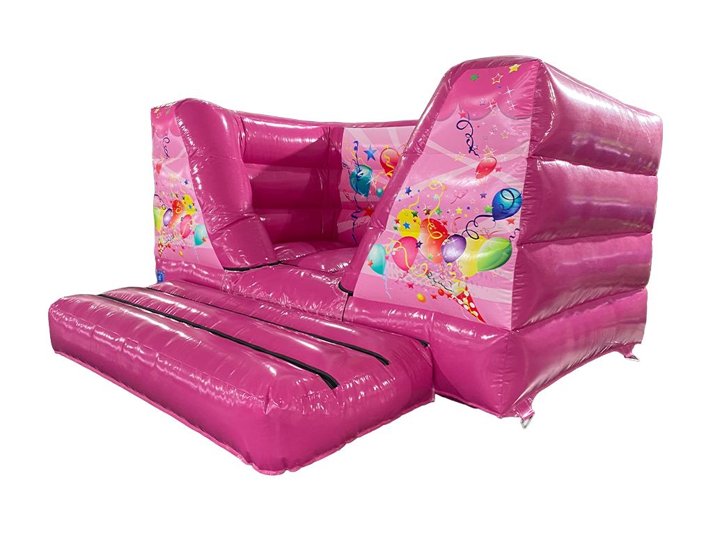 Frontal en V Fiesta Rosa 3.7x3.7 m