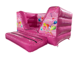 Frontal en V Fiesta Rosa 3.7x3.7 m
