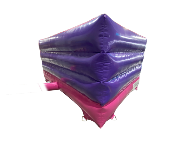 3,7 x 3,7 m Lila & Fuchsia Einhorn V-Front