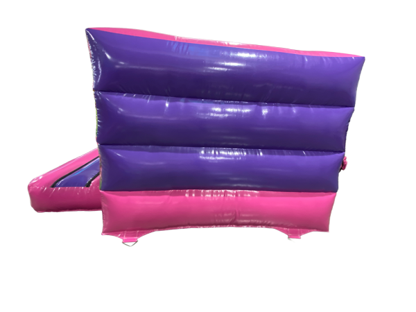 3,7 x 3,7 m Lila & Fuchsia Einhorn V-Front