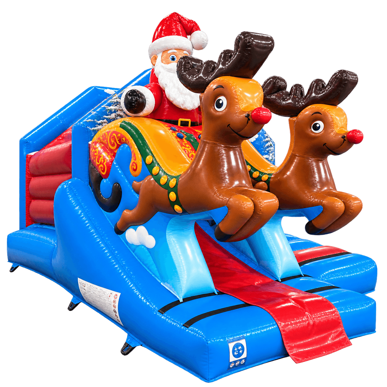 Combinato Scivolo Frontale Natalizio 3D 5x4m