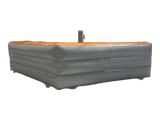 7.5m Last Man Standing Half Wall Bed with Podiums & Duel Mechanism