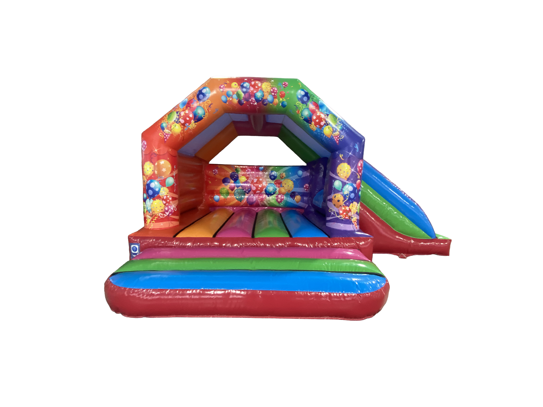 Combinato Scivolo Laterale Party 6x4m Multicolore