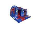 4,5x4,5m Blau & Rot Party Multiplay
