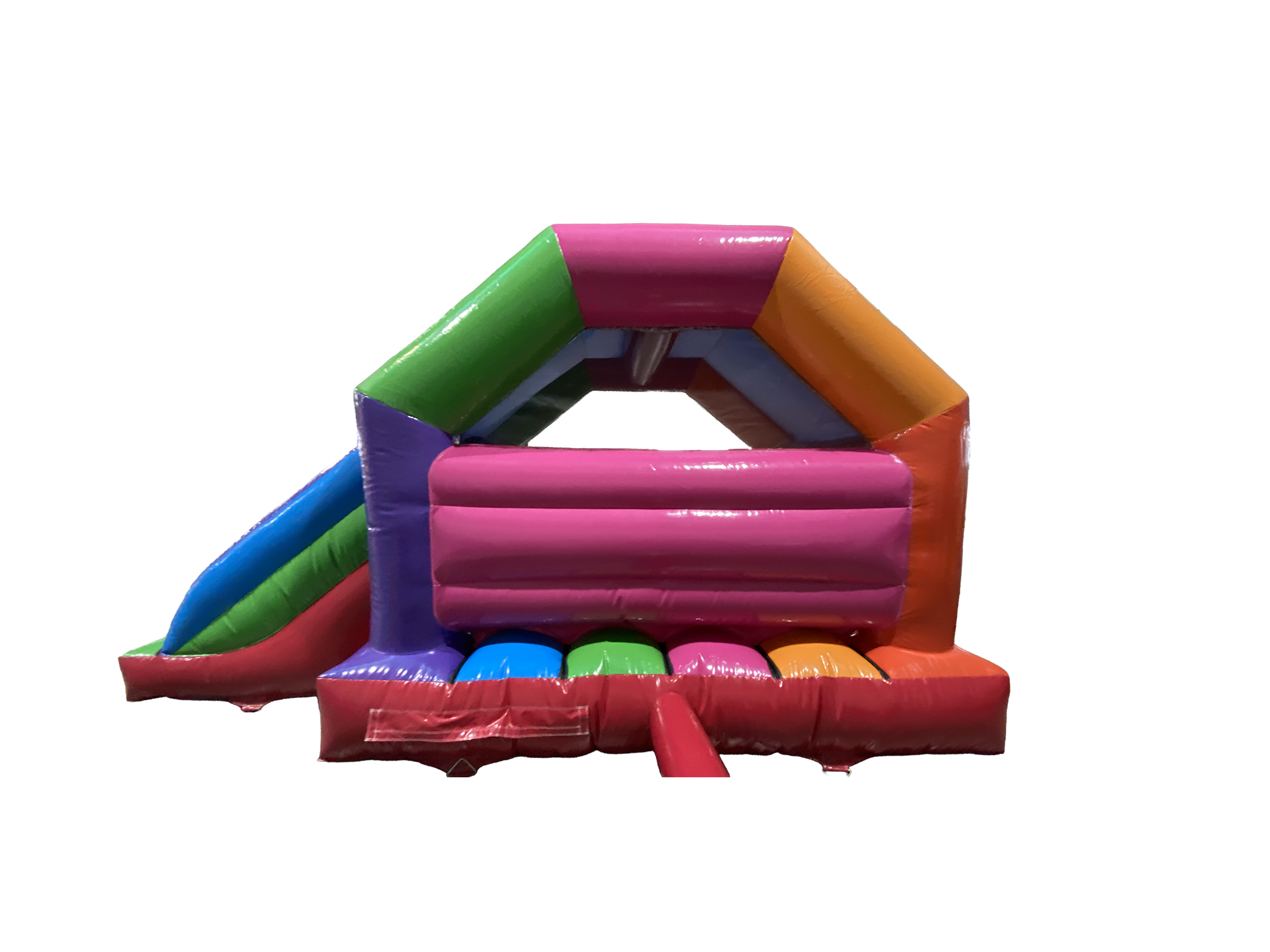 Combinato Scivolo Laterale Party 6x4m Multicolore