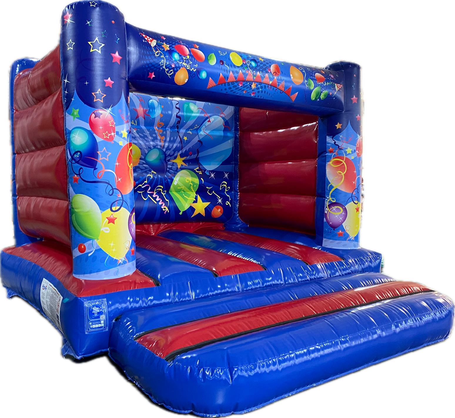 4x4m Blue & Red Party H Frame