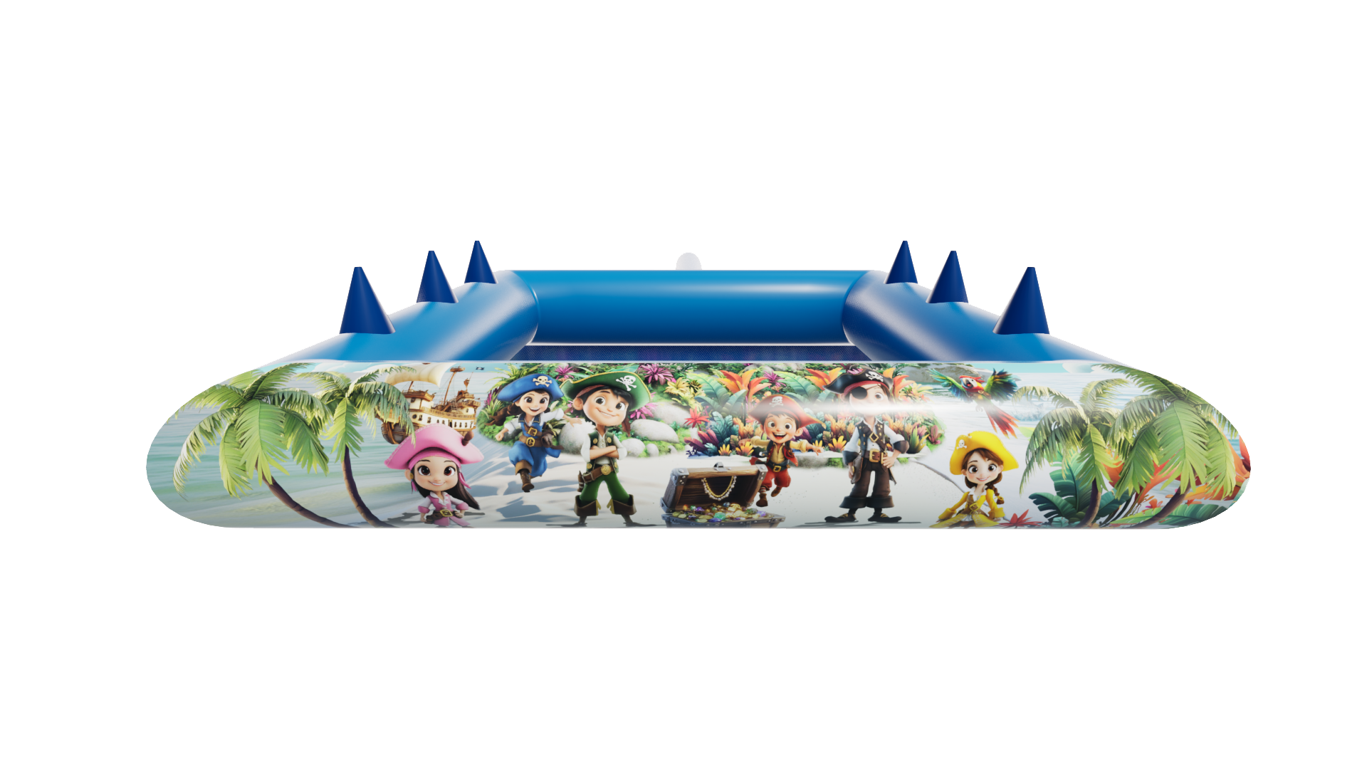 Piscina de Bolas Pirata 2,3m x 2,3m