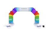 Inflatable Angled Arches