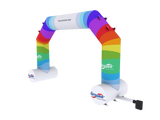 Inflatable Angled Arches