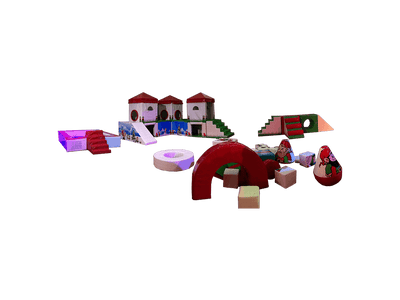 Large Winter Softplay Area Set
