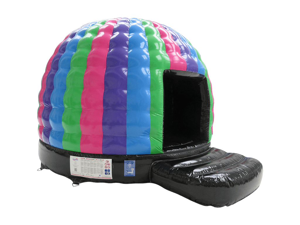 Multicoloured Mini Disco Dome - Disco Ready
