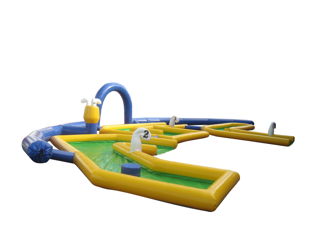 Minigolf in 2 Parti