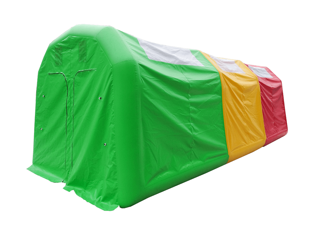 Airtight Frame 3 Stage Dual Lane Tent