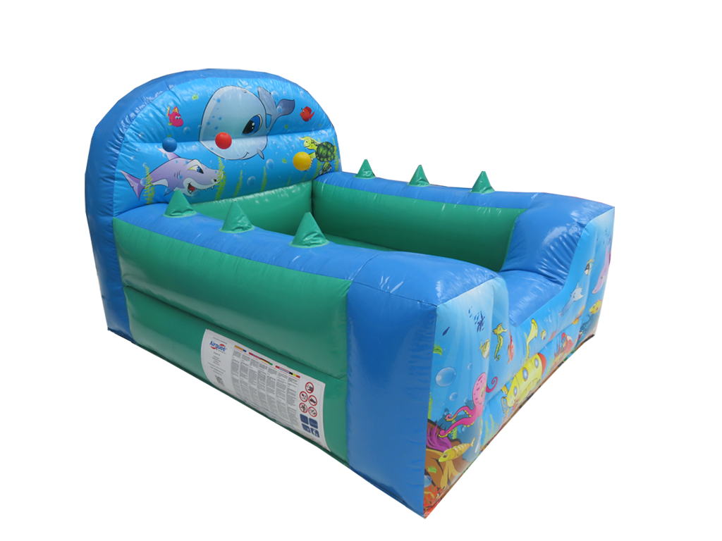 Ocean High Back Inflatable Ball Pool