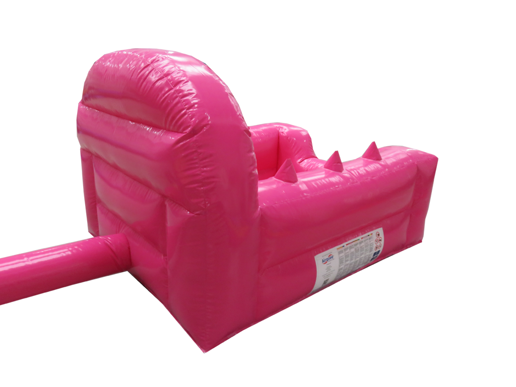 Pink Party High Back Inflatable Ball Pool