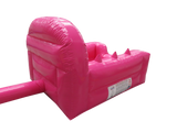 Pink Party High Back Inflatable Ball Pool