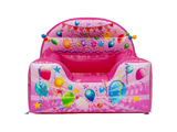 Pink Party High Back Inflatable Ball Pool