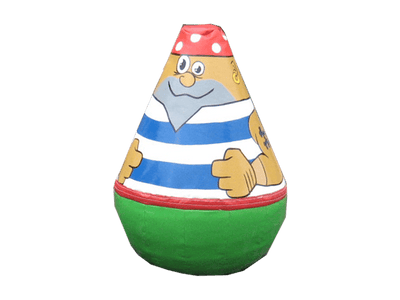Juguete tambaleante pirata de juego suave