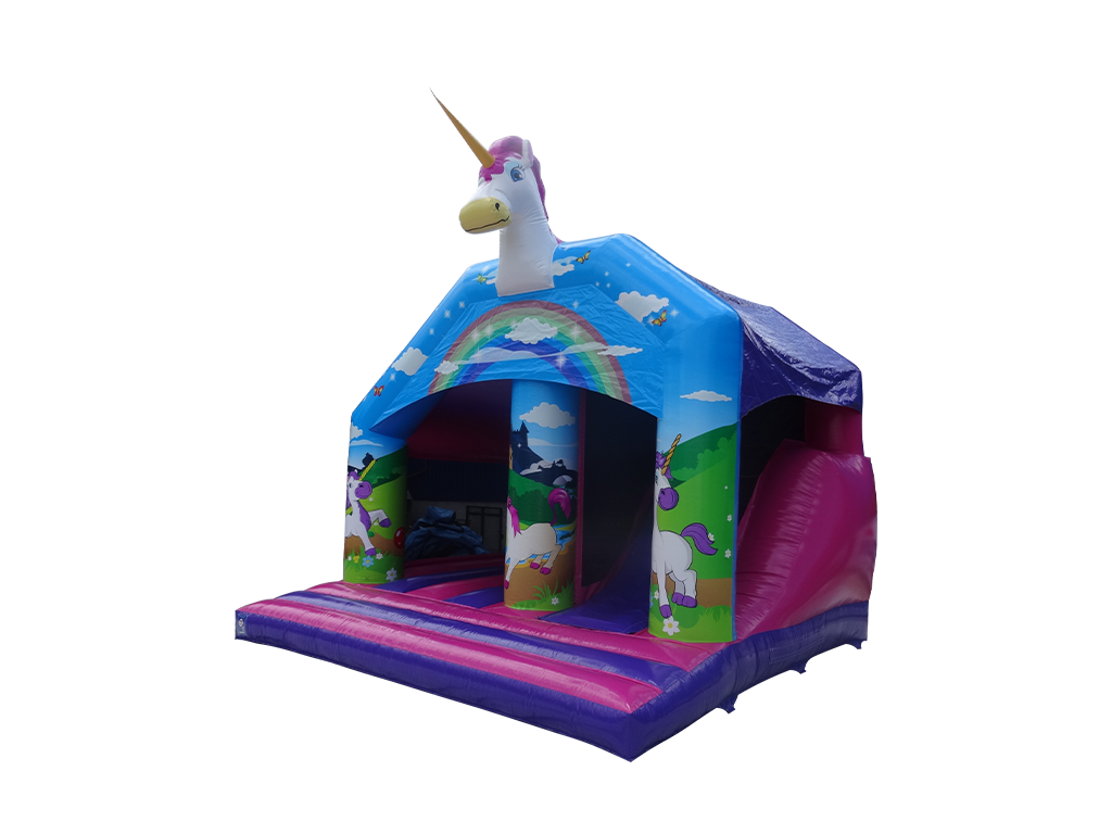 3D Egyszarvú Fej Játék és Csúszda