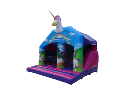 3D Unicorn Head Play and Slide
