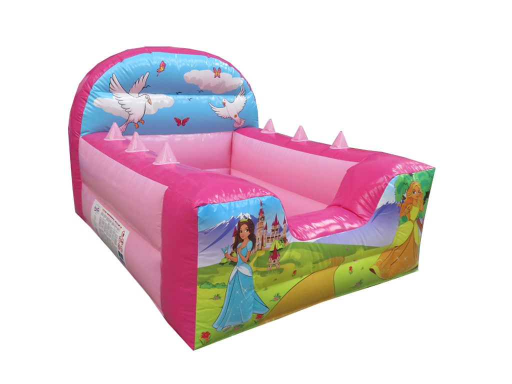Princess High Back Inflatable Ball Pool