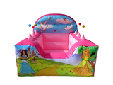 Princess High Back Inflatable Ball Pool