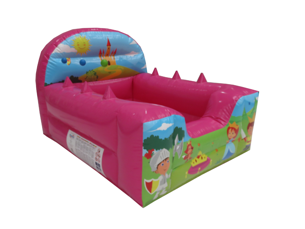 Baby Princess High Back Inflatable Ball Pool
