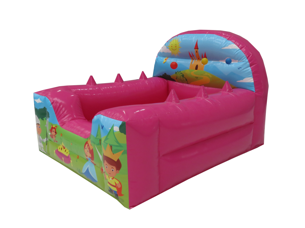 Baby Princess High Back Inflatable Ball Pool