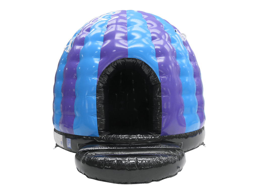 Dome disco mov și albastru 6x5m - pregătit pentru disco